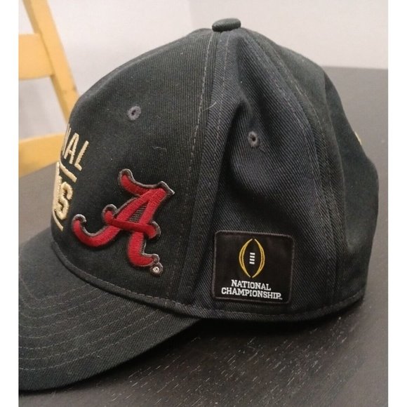 Nike Alabama 2015 National Champions Hat Cap Crimson Tide Snap Back Dri-Fit - Picture 2 of 6